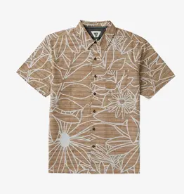 Vissla Garden Trail Eco Short Sleeve Shirt Chocolate