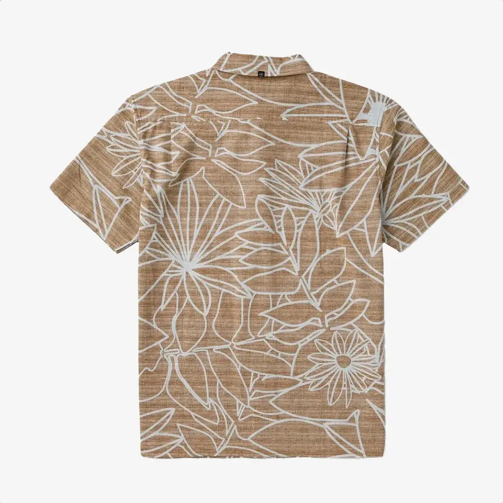Vissla Vissla Garden Trail Eco Short Sleeve Shirt Chocolate