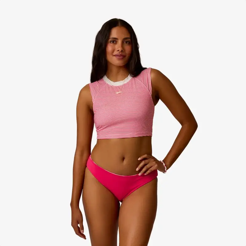 Carve Designs St Barth Reversible Bottom Melon Stripe / Watermelon