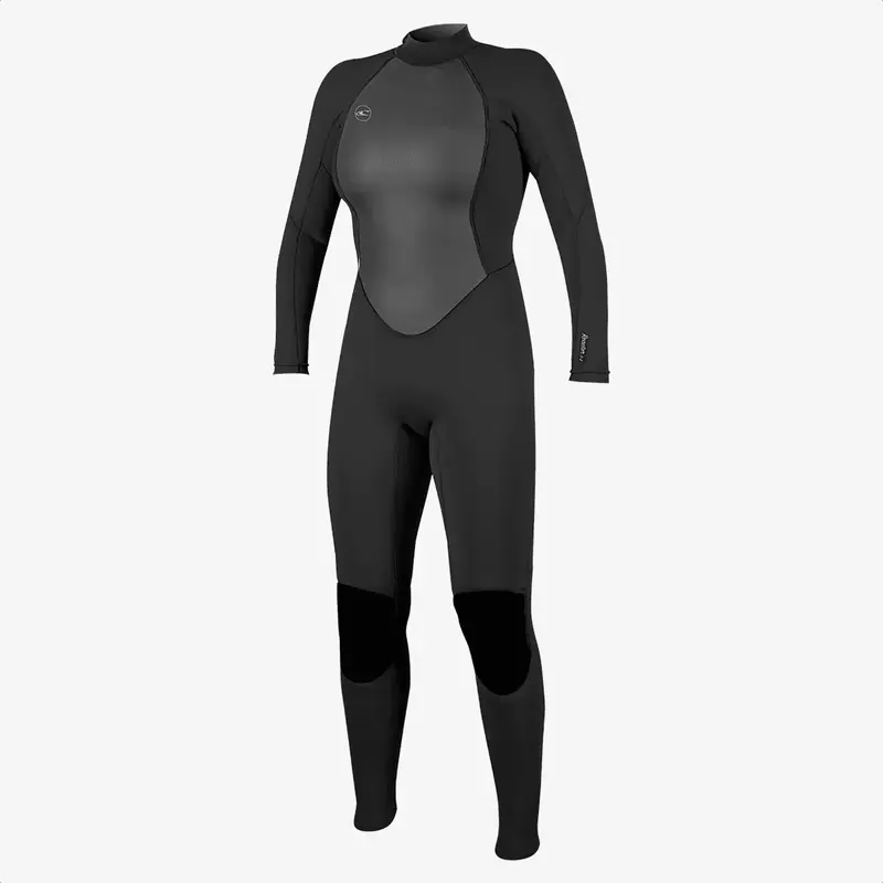 O'Neill Women's Reactor II 3/2mm Back Zip Full Wetsuit Black