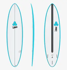 Torq 7'4" Channel Islands M23 X-Lite Blue Rails