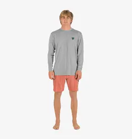 Vissla Twisted Eco Long Sleeve Sun Shirt Slate Heather