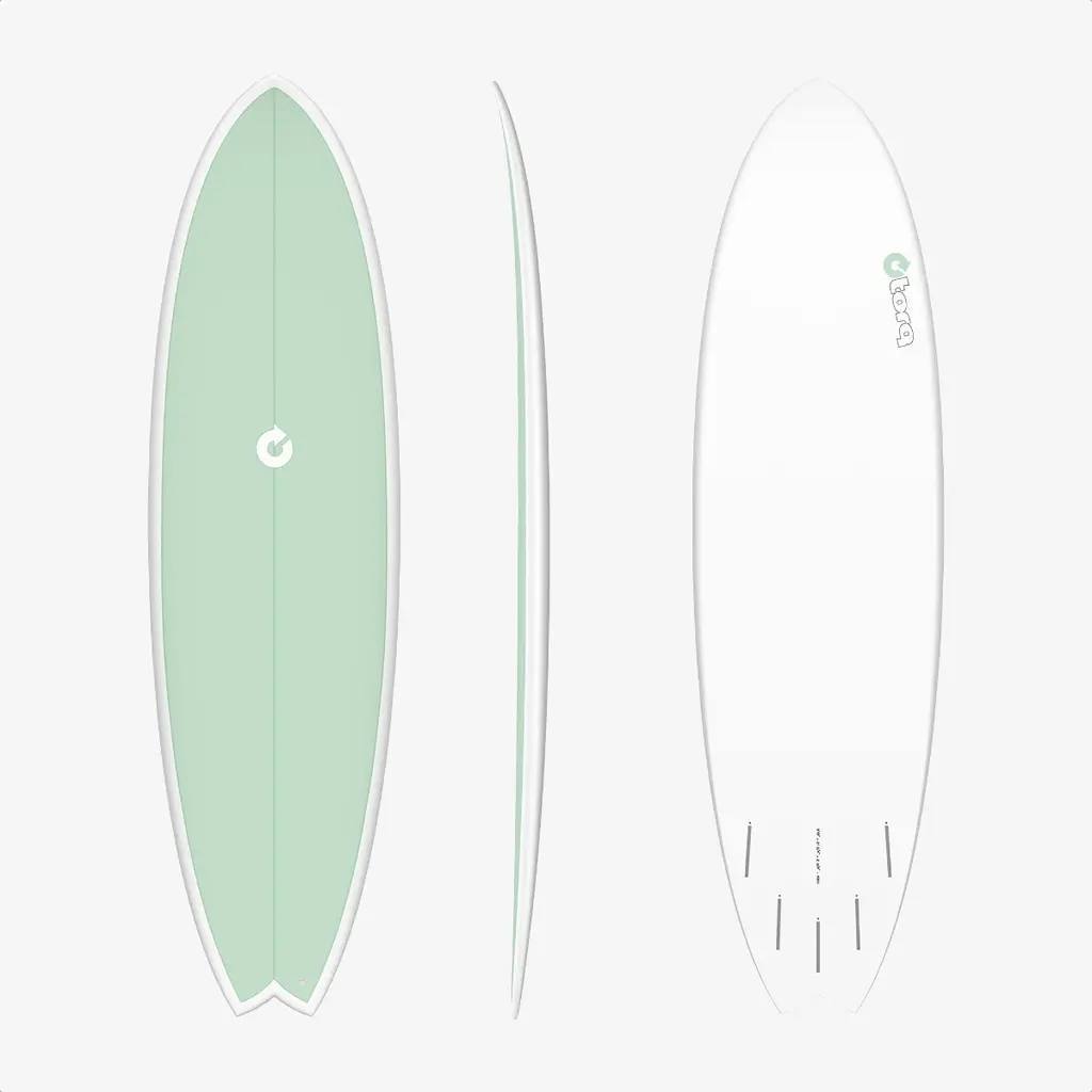 Torq 6'10" Torq Mod Fish Sea Green Deck