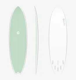 Torq 6'10" Mod Fish Sea Green Deck