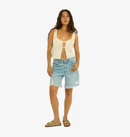 sisstr Best Daze Woven Vest Sea Salt