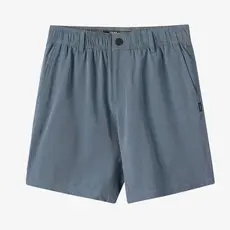 O'Neill O'Neill Boy's Reserve Light Check Elastic Waist 16" Hybrid Shorts