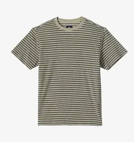 O'Neill Boy's Frontiers Striped Tee Seagrass