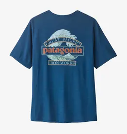 Patagonia Men's Capilene Cool Daily Shirt Great Waves Clement Blue Light Clement Blue X-Dye