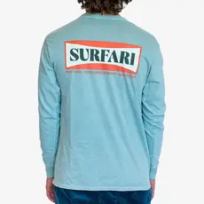 Surfari Surfari Board Logo L/S Tee Sage FINAL SALE