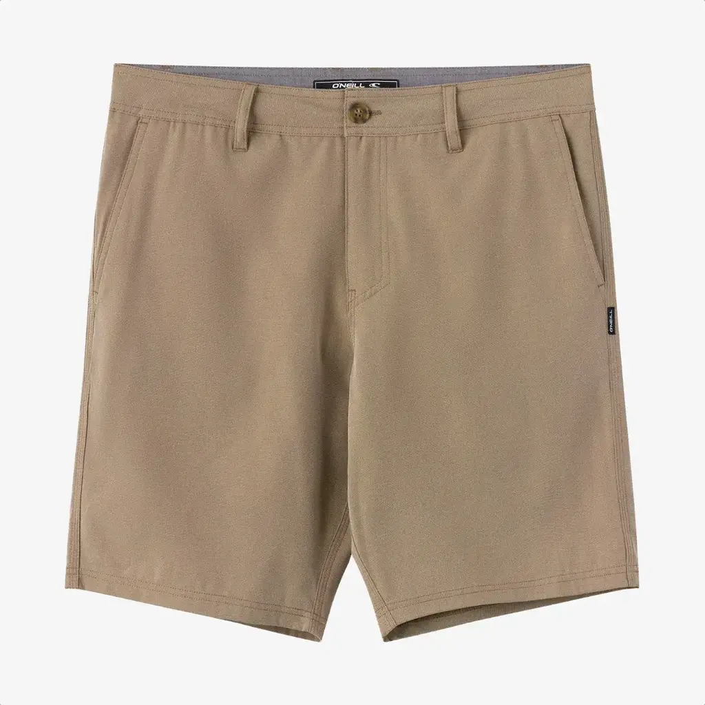O'Neill O'Neill Reserve Light Check 19" Hybrid Shorts Light Khaki