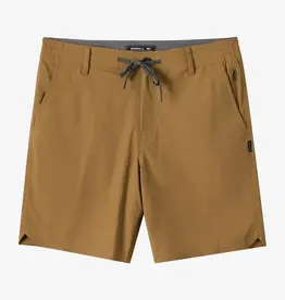 O'Neill TRVLR Halfback 18" Hybrid Shorts Dark Khaki