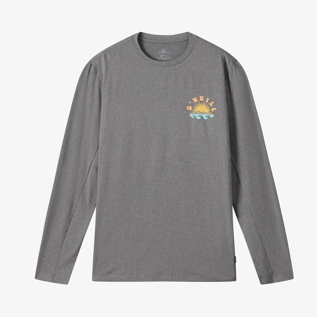 O'Neill O'Neill Solar Scenic UPF Long Sleeve Tee Gargoyle Melange