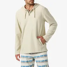 O'Neill O'Neill Bavaro Solid Poncho Pullover Fleece Light Khaki