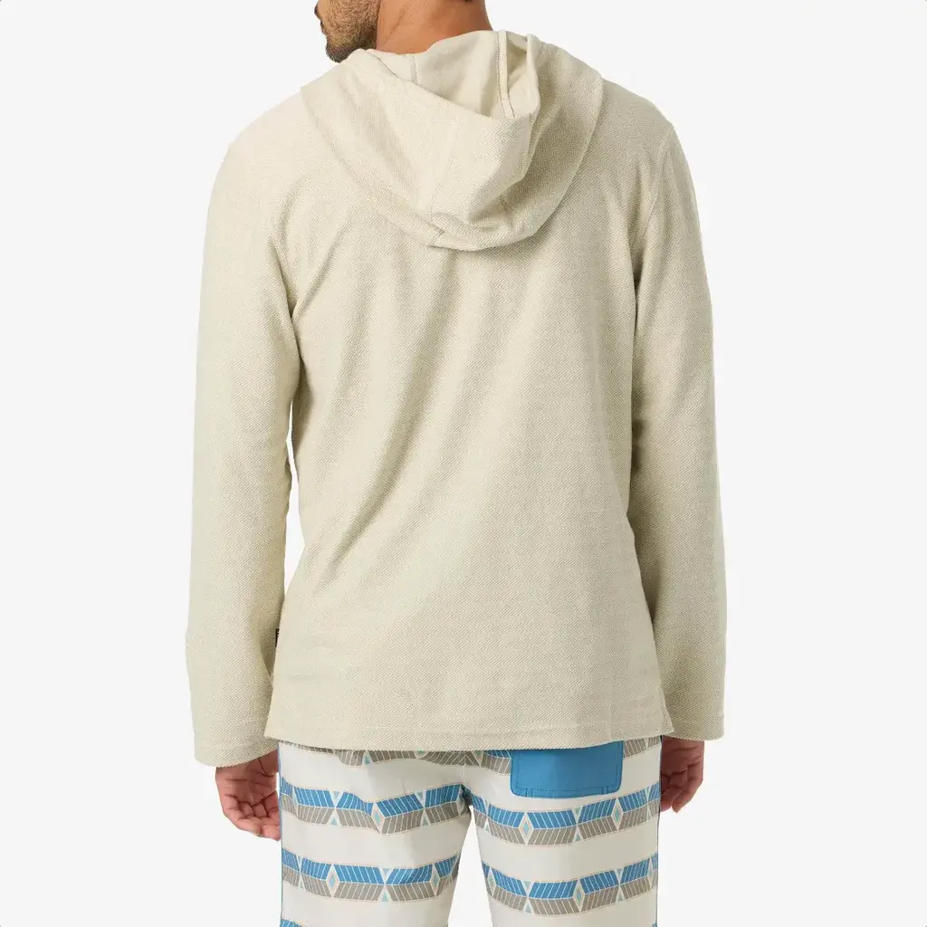 O'Neill O'Neill Bavaro Solid Poncho Pullover Fleece Light Khaki
