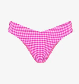 Kulani Kinis Cheeky V Bikini Bottom Pink Diva