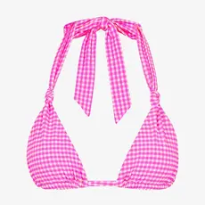 Kulani Kinis Kulani Kinis Soft Knot Halter Bikini Top Pink Diva