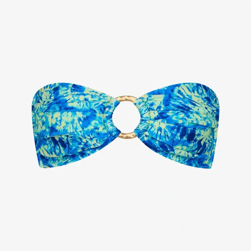 Kulani Kinis Strapless Bandeau Bikini Top Tidal Glow