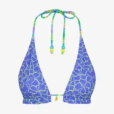 Kulani Kinis Kulani Kinis Frill Halter Bralette Bikini Top Sugar Wave