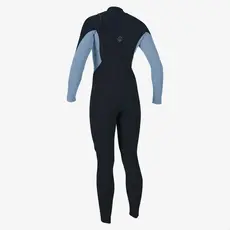 O'Neill O’Neill Women's Hyperfreak 3/2mm+ Chest Zip Full Wetsuit Carbon/Faded Denim