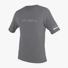 O'Neill O'Neill Basic Skins 2 50+ S/S Rash Guard Charcoal