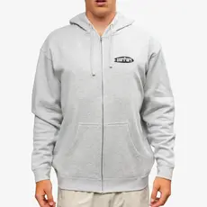 Surfari Surfari G-Town Stealie V2 Midweight Zip Hoody Heather Grey