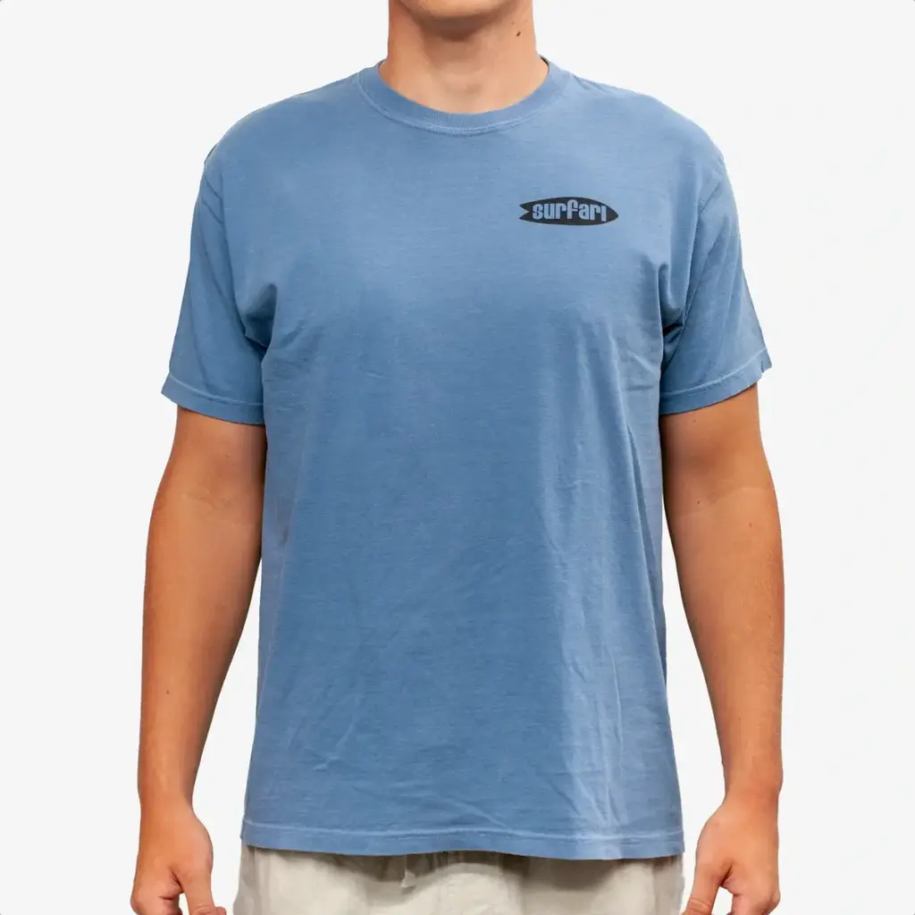 Surfari Surfari G-Town Stealie V2 Tee Blue Jean