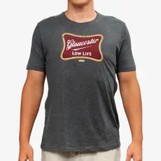 Surfari Surfari Gloucester Low Life T-shirt Charcoal