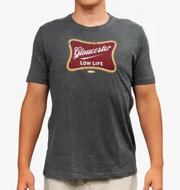 Surfari Surfari Gloucester Low Life T-shirt Charcoal