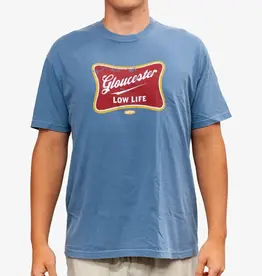 Surfari Gloucester Low Life T-shirt Blue Jean