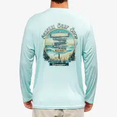 Surfari Surfari Beach Signs UPF 50+ L/S Solar Top Seagrass