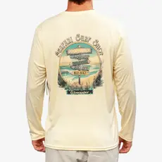 Surfari Surfari Beach Signs UPF 50+ L/S Solar Top Yellow