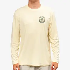 Surfari Surfari Beach Signs UPF 50+ L/S Solar Top Yellow