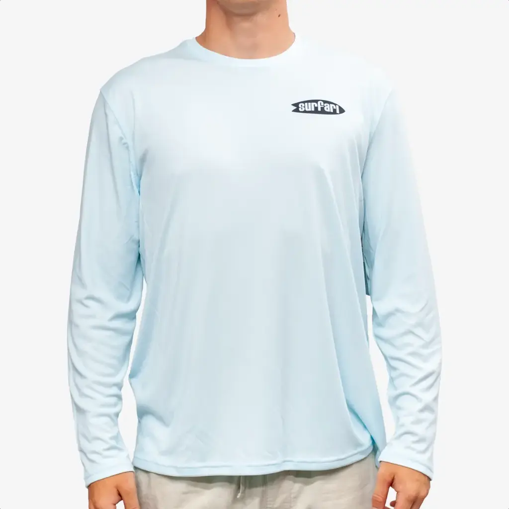 Surfari Surfari Cape Ann UPF 50+ L/S Solar Top Blue