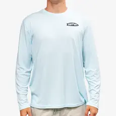 Surfari Surfari Cape Ann UPF 50+ L/S Solar Top Blue