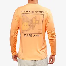 Surfari Surfari Cape Ann UPF 50+ L/S Solar Citrus