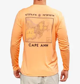 Surfari Cape Ann UPF 50+ L/S Solar Citrus