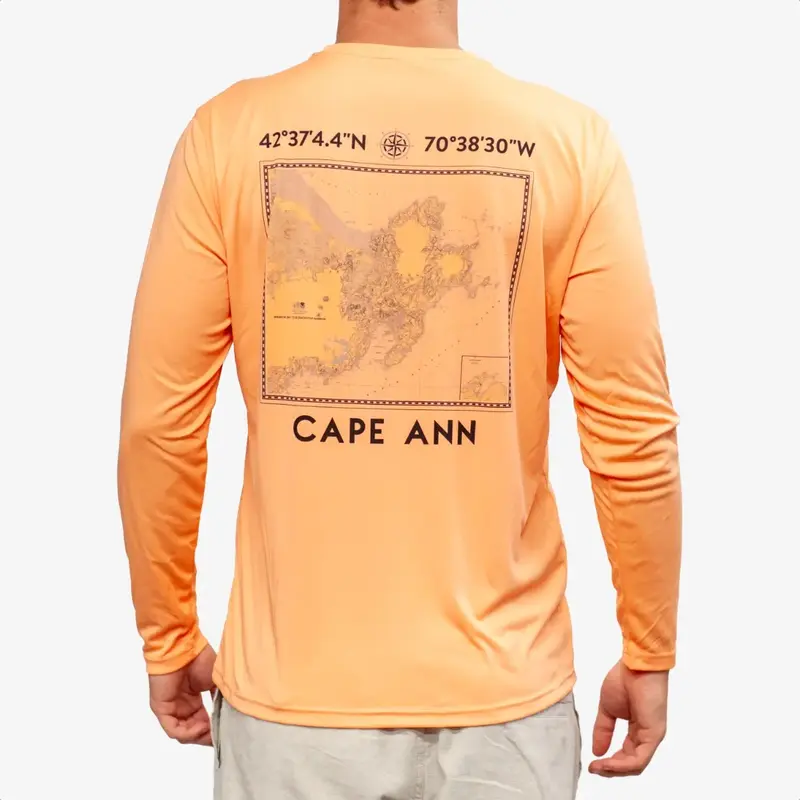 Surfari Cape Ann UPF 50+ L/S Solar Citrus