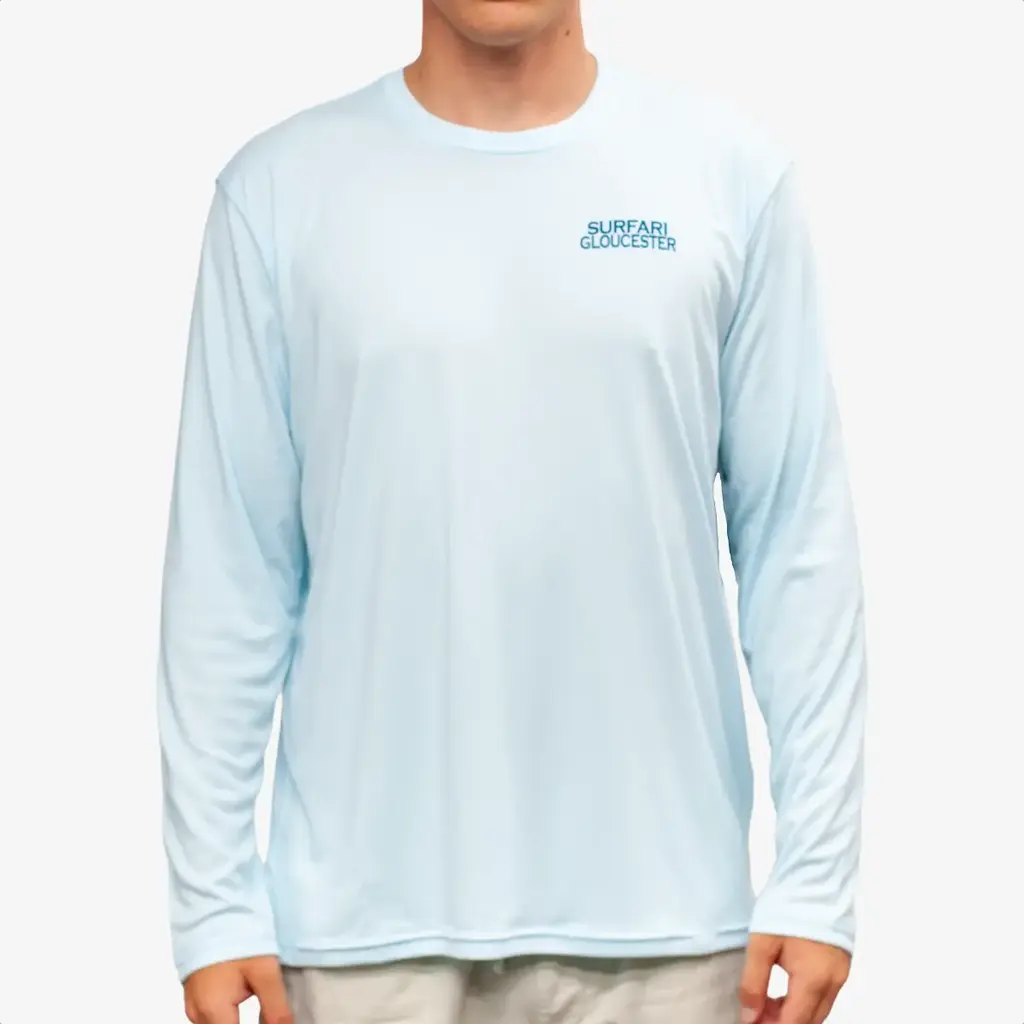 Surfari Surfari Good Harbor Surf Club UPF 50+ L/S Solar Top Blue