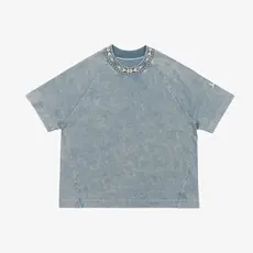 ...Lost Lost Buster Crew Tee Steel Blue