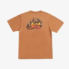 ...Lost Lost Flame Lam Boxy Tee Wheat