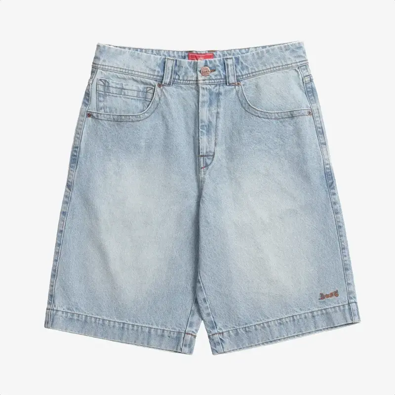 ...Lost Big Rig Denim Jort Vintage Blue