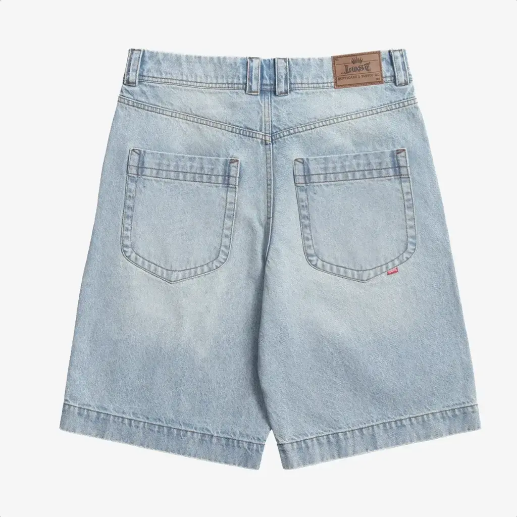 ...Lost Lost Big Rig Denim Jort Vintage Blue