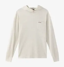 O'Neill Overland Hooded Thermal Long Sleeve Pullover Oatmeal Heather