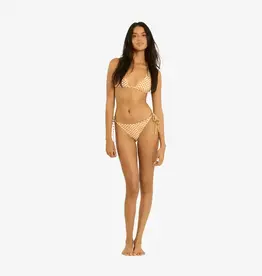 sisstr Check And See Reversible Skimpy Tie Side Swim Bottom Sea Salt