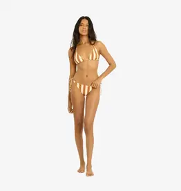 sisstr Check And See Reversible Triangle Swim Top Sea Salt