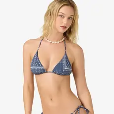 O'Neill O'Neill O'Riginals Zoey Bandana Venice Triangle Top Navy