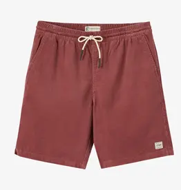 O'Neill O'Riginals Cord Elastic Waist 18" Shorts Apple Butter