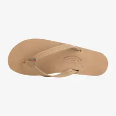 Rainbow Sandals Rainbow Sandals Women's Double Layer Premier Leather Narrow Strap Sierra Brown