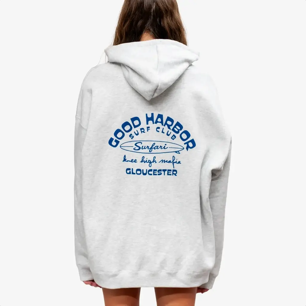 Surfari Surfari Good Harbor Surf Club Hoody Heather Grey
