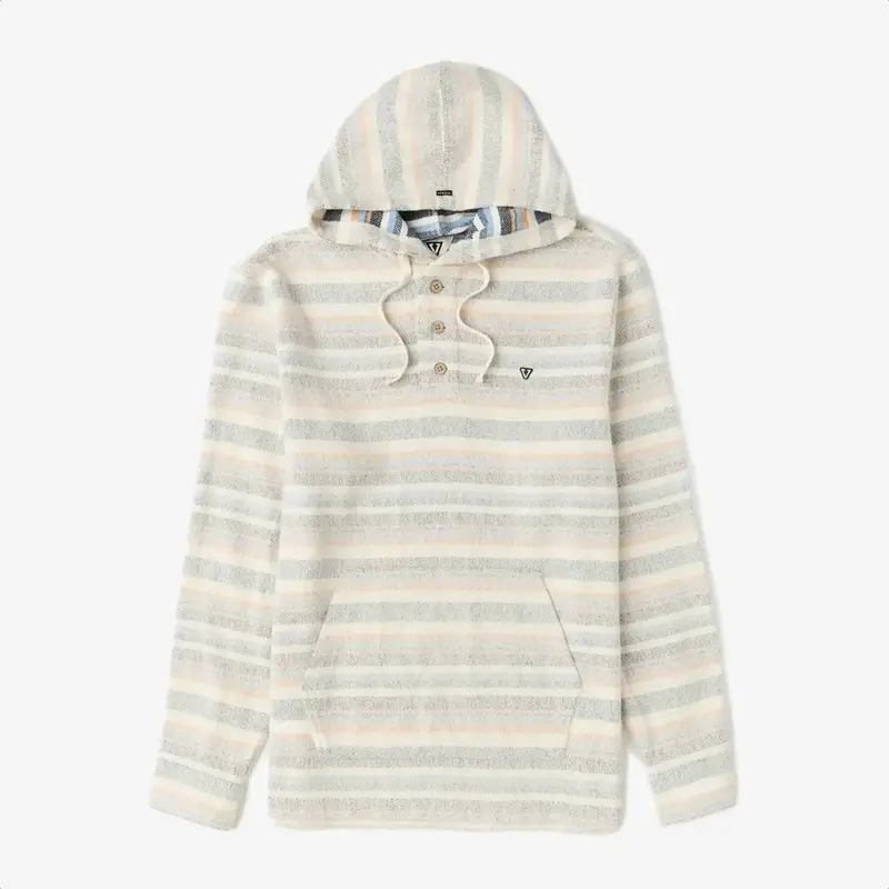 Vissla Descanso Heavy Flannel Popover Bone